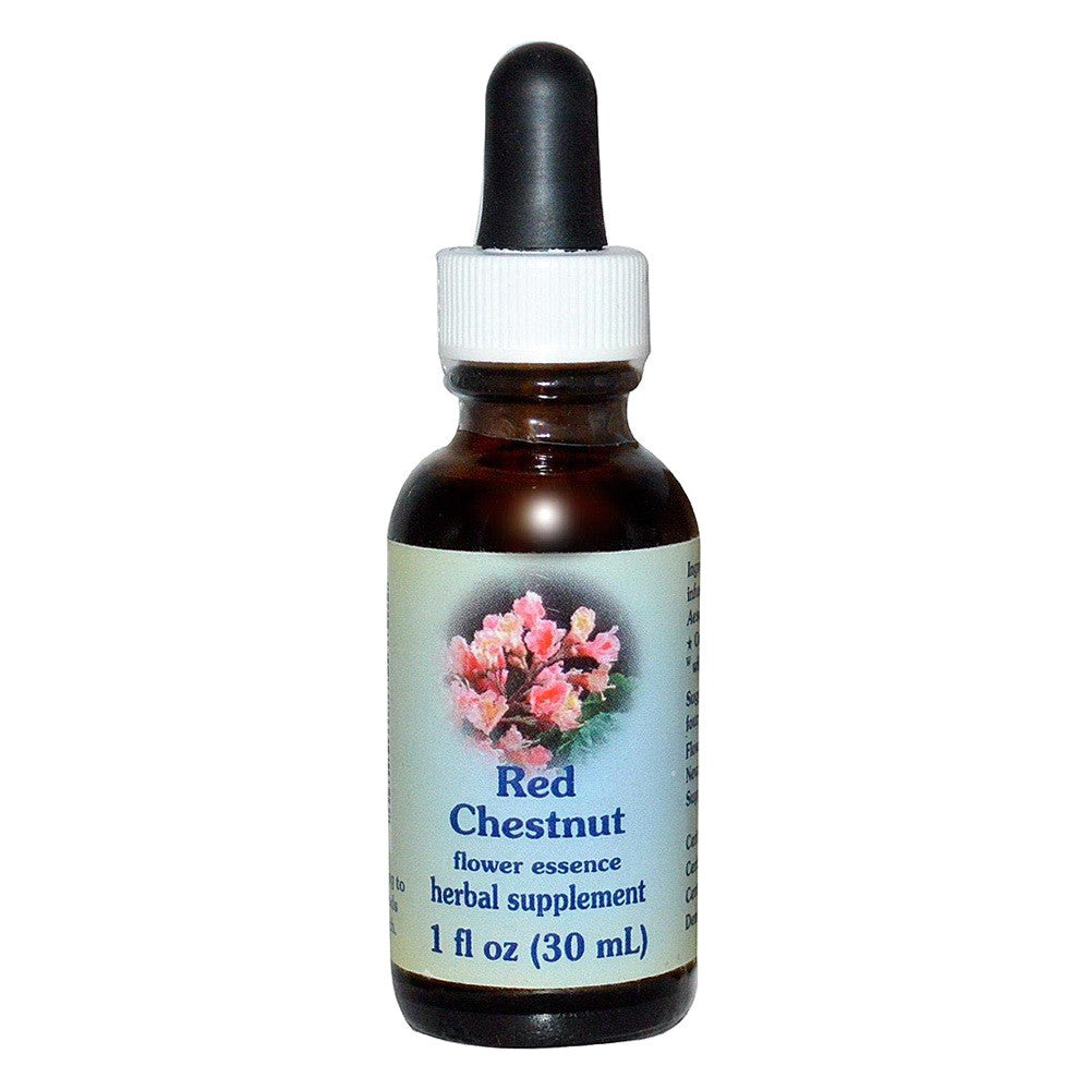 Flower Essence Red Chestnut Herbal Supplement Dropper, 1 Oz
